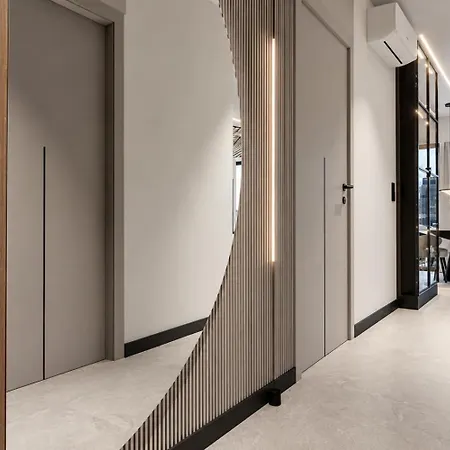 Level 25 Premium Apartament, Free Garage, Air Condition, Self Check-in Apartmán Katovice